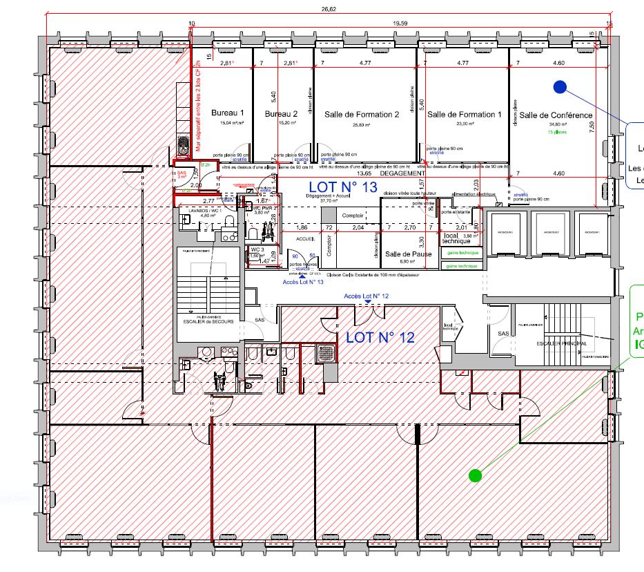 Bureau Strasbourg 339m² Location bureau Strasbourg Bas-Rhin OLBUR2530674 26